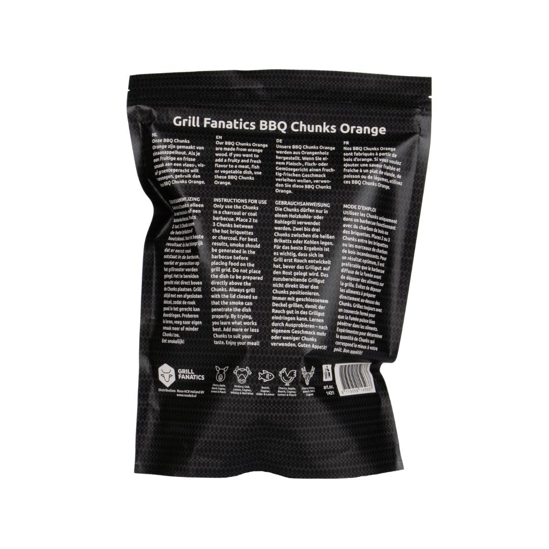 Grill Fanatics Savustuspalat Appelsiinipuu 1kg