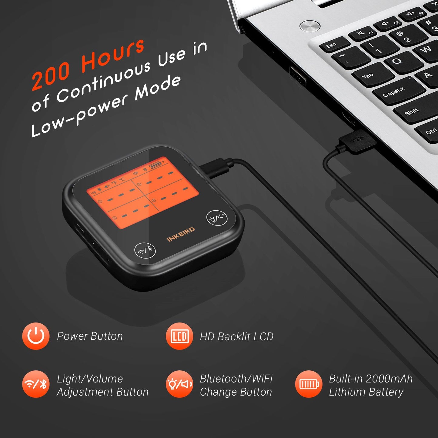 Inkbird IDT-34e Wifi/Bluetooth Paistomittari