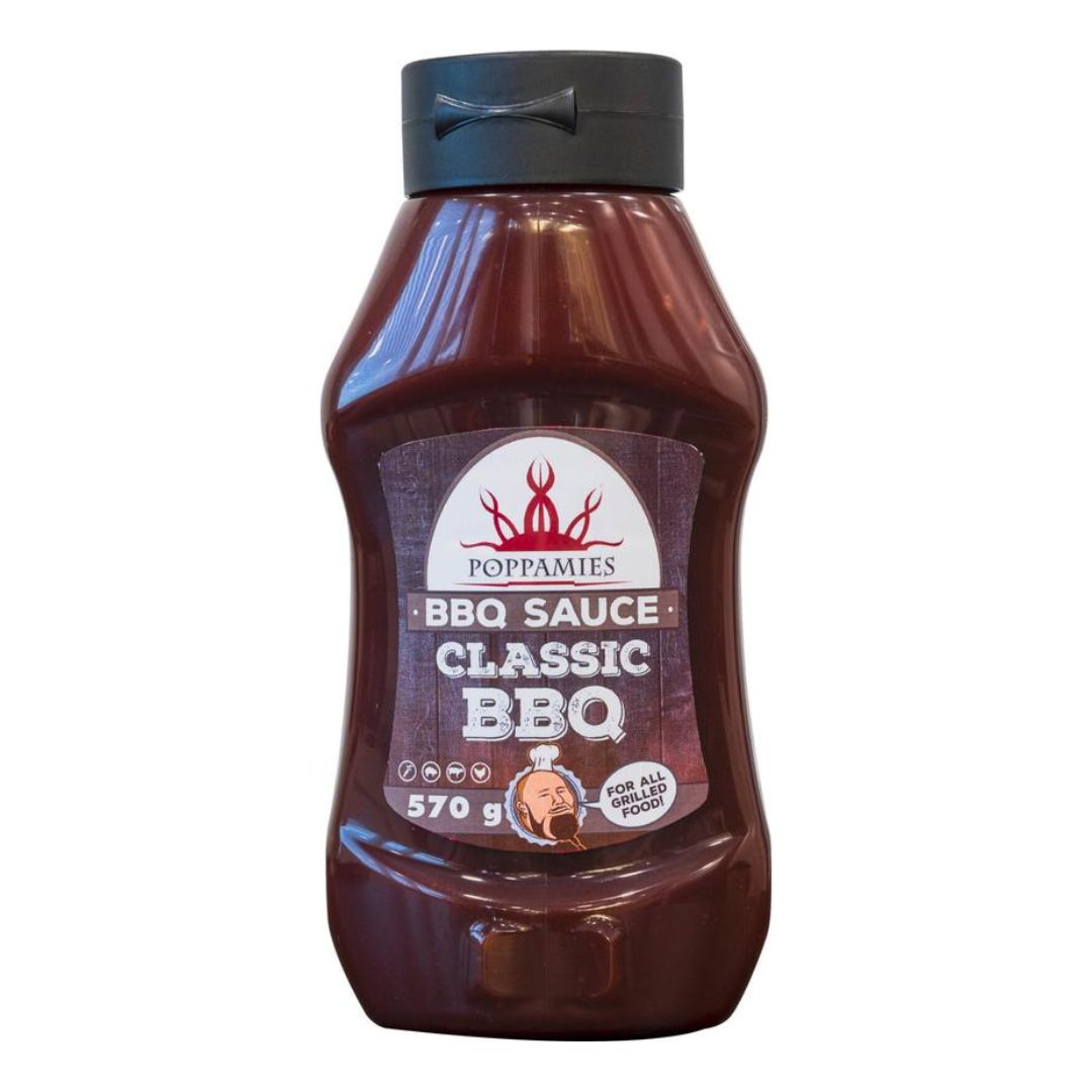Poppamies Classic BBQ-kastike 570g