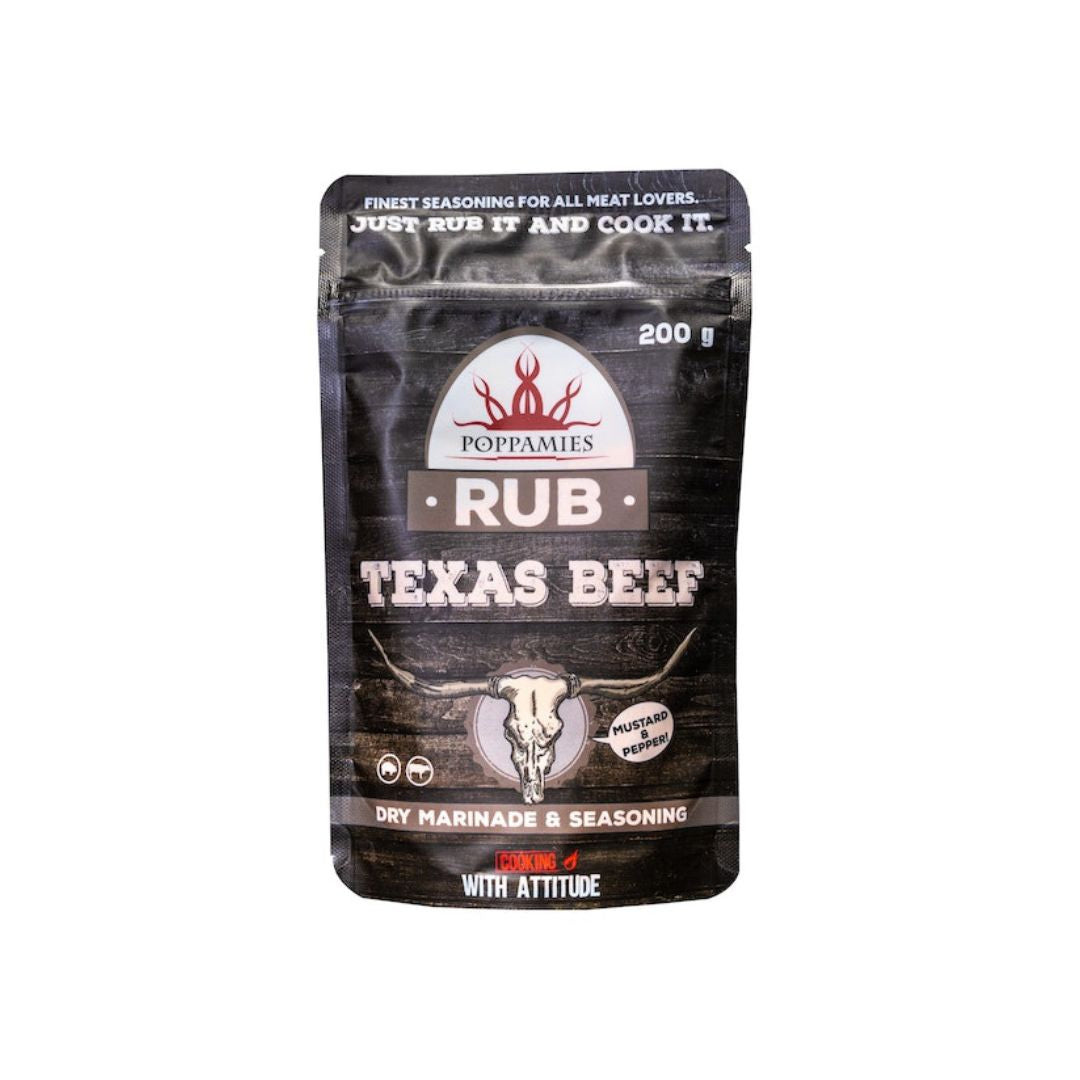Poppamies Texas Beef Rub 200g