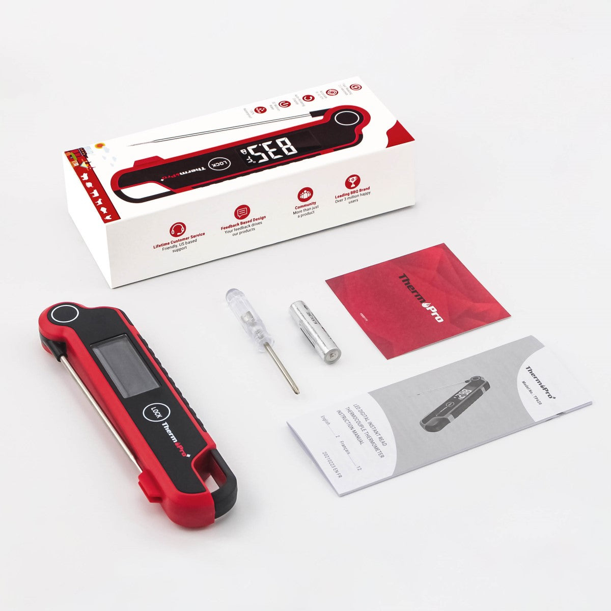 ThermoPro TP620 Pikalampömittari