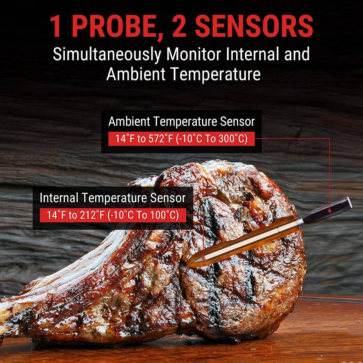 Thermopro Tempspike Langaton Paistomittari