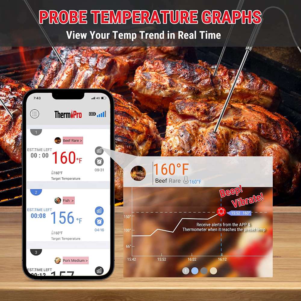 Thermopro tp930 lämpögraafi