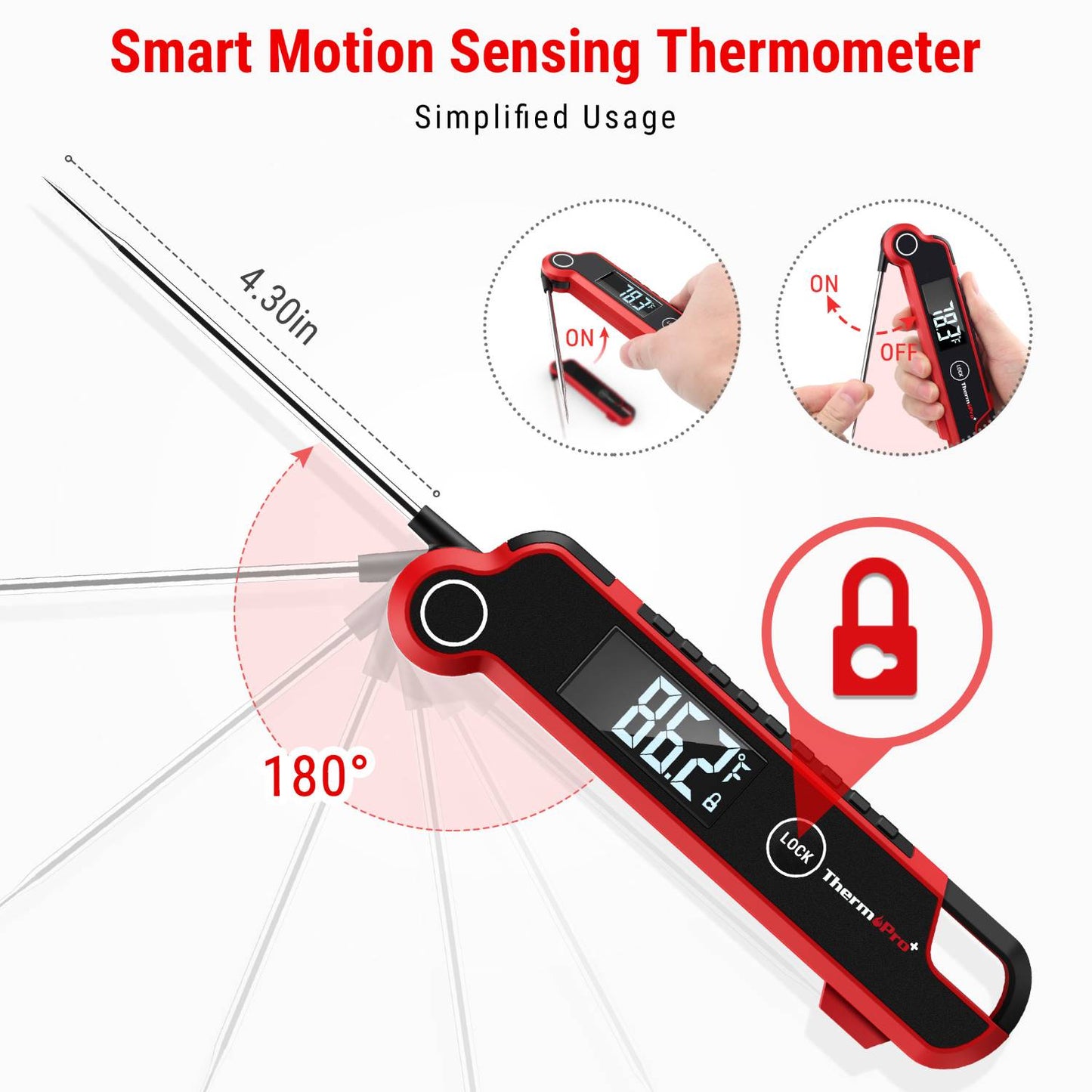 ThermoPro TP620 Pikalampömittari